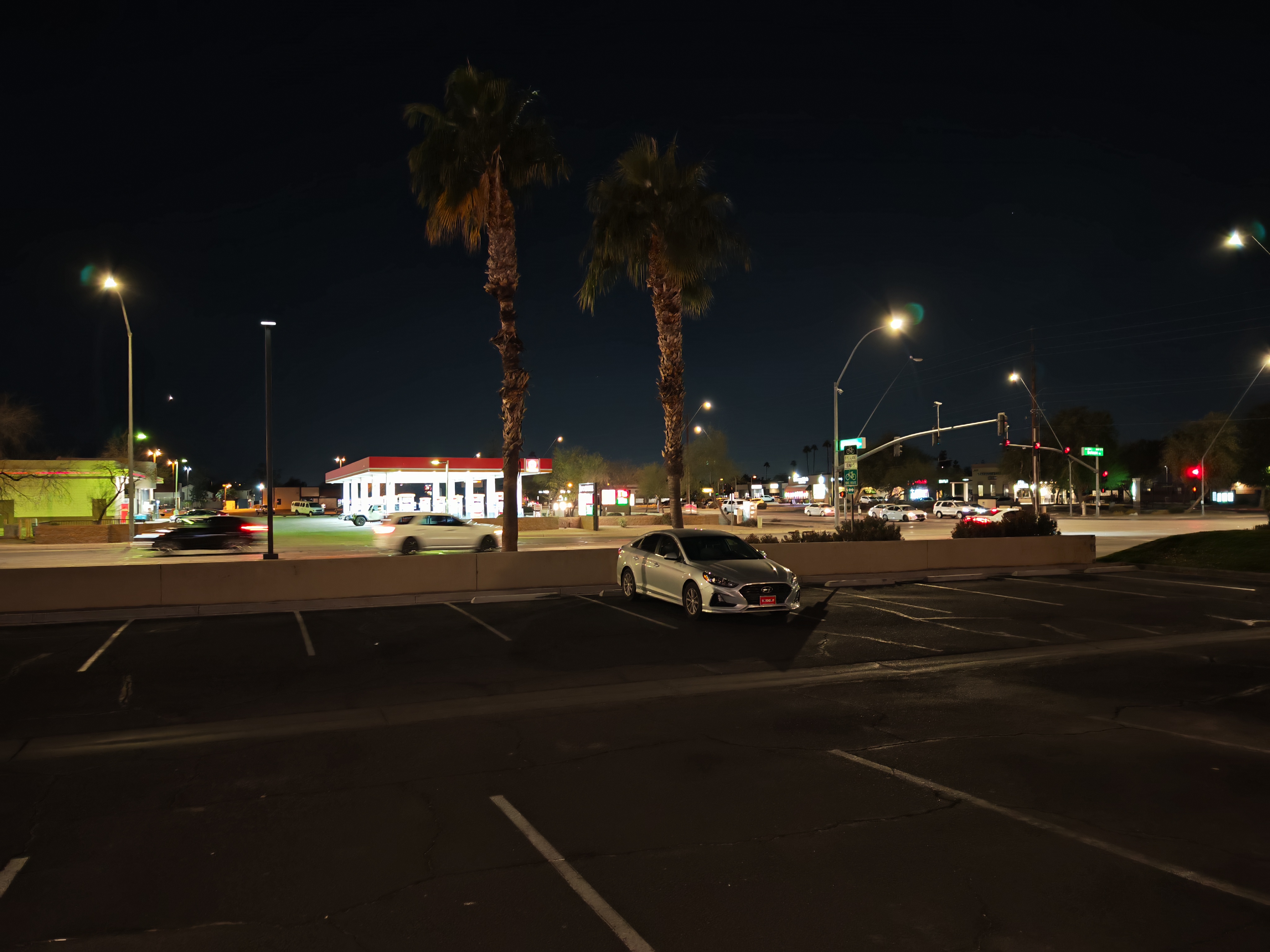 A photo captured with the Honor Magic 7 Pro in a low light situation.